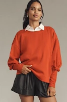 Maeve Puff-Sleeve Sweater