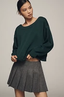 Maeve Bow-Back Sweatshirt