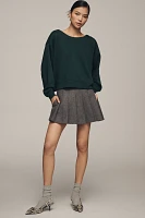 Maeve Bow-Back Sweatshirt