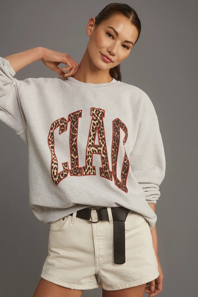 By Anthropologie Ciao Oversized Sweatshirt