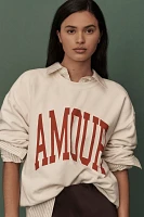 By Anthropologie Amour Sweatshirt