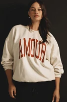 By Anthropologie Amour Sweatshirt