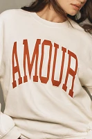 By Anthropologie Amour Sweatshirt