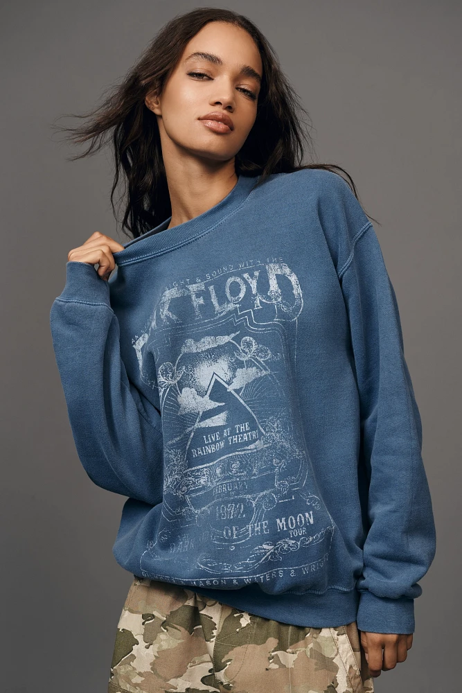 By Anthropologie Pink Floyd Graphic Sweatshirt