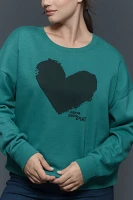 Chiara Perano Heart Sweashirt