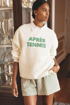 KULE Oversized Après Tennis Sweatshirt