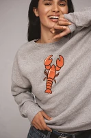 KULE The Oversized Lobster Sweatshirt