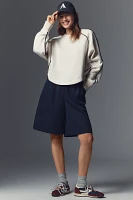 Maeve Paneled Warm-Up Sweatshirt