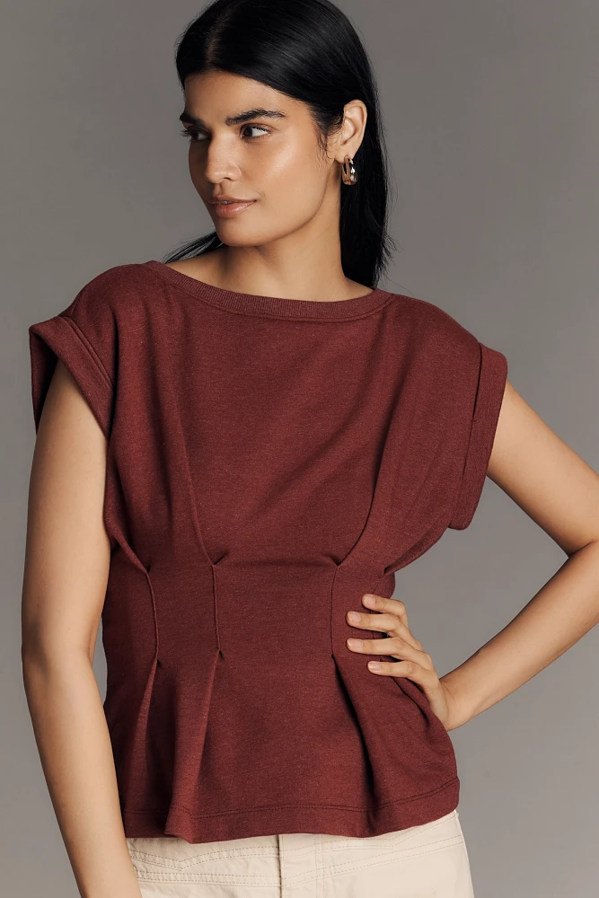 Maeve Seamed Muscle Top