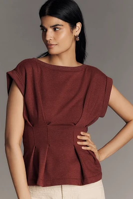 Maeve Seamed Muscle Top