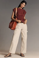 Maeve Seamed Muscle Top