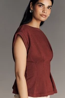 Maeve Seamed Muscle Top