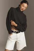 Sanctuary Everyday Rib Turtleneck Sweatshirt