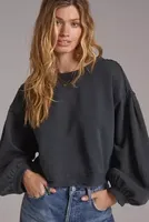 Pilcro Open-Back Sweatshirt