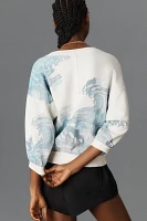 The Niki Bubble Sweatshirt by Pilcro