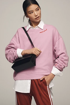 Pilcro Embroidered Sweatshirt