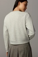 Scotch & Soda Club Appliqué Crew-Neck Sweatshirt