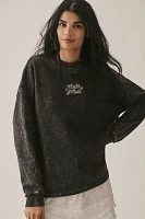 Scotch & Soda Washed Logo Sweatshirt