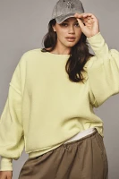 Pilcro Slouchy Crew-Neck Sweatshirt