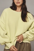 Pilcro Slouchy Crew-Neck Sweatshirt