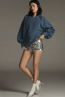 Pilcro Slouchy Crew-Neck Sweatshirt