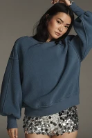 Pilcro Slouchy Crew-Neck Sweatshirt