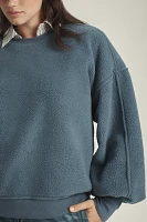 Pilcro Slouchy Crew-Neck Sweatshirt