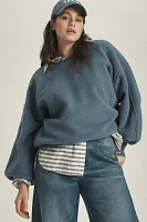 Pilcro Slouchy Crew-Neck Sweatshirt