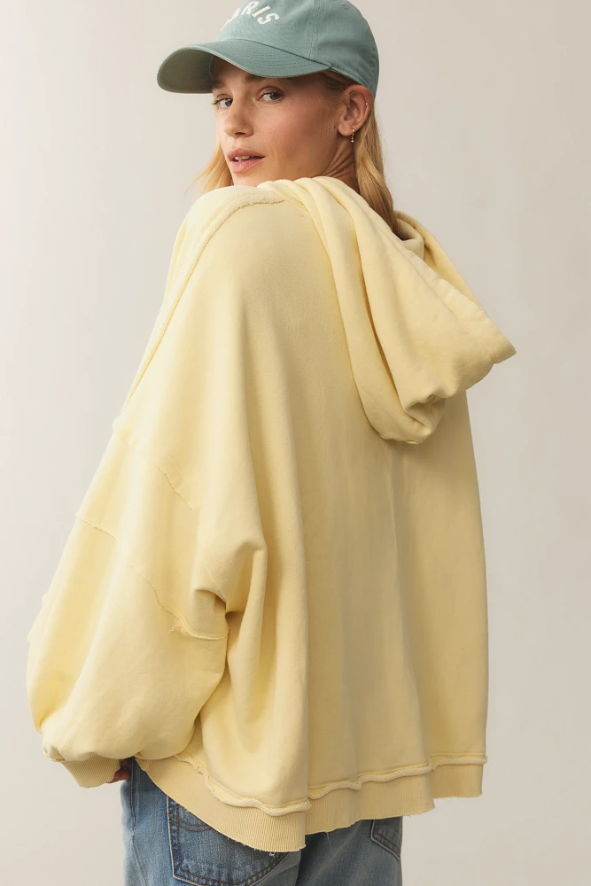 Pilcro Oversized Hooded Sweatshirt