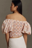 DOLAN Off-The-Shoulder Textured Top