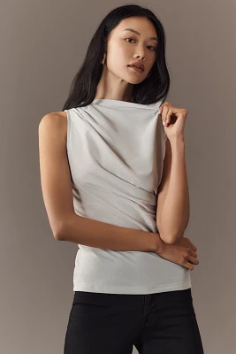 Dolan Left Coast Mock-Neck Shine Top