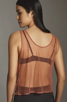 Mahila Beaded Sheer Tank