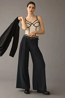 Blue Tassel Corset Cami