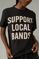 Original Retro Brand Support Local Bands Graphic Tee