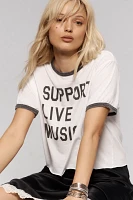 Original Retro Brand Support Live Music Tee