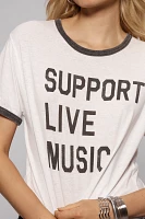 Original Retro Brand Support Live Music Tee