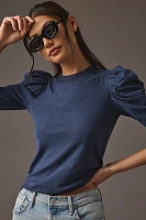 Nation LTD Zeta Puff-Sleeve Top