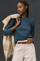 Nation LTD Zeta Puff-Sleeve Top