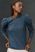 Nation LTD Zeta Puff-Sleeve Top