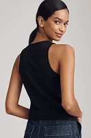 Nation LTD Abbie Button-Front Tank Top