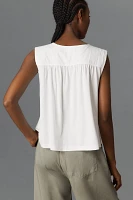 Nation Los Angeles Ali Sleeveless Tie-Front Top