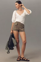 Nation Los Angeles Marie-Lou Puff-Sleeve Top