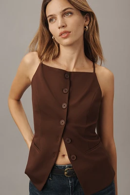 Sunday Brooklyn Ponte Apron Vest