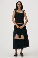 Sunday Brooklyn Tie-Strap Corset Top