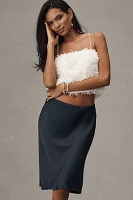 Sunday Brooklyn Cami Feathered Tank Top