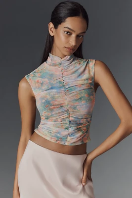 AFRM Power Mesh Jolie Top