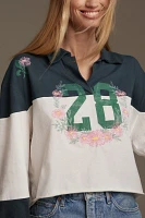 Letluv Floral Rugby Shirt