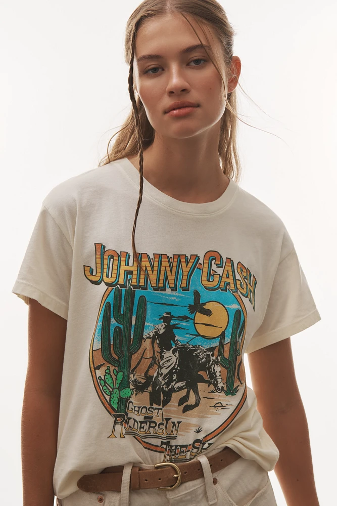 Letluv Johnny Cash Tour Graphic Tee