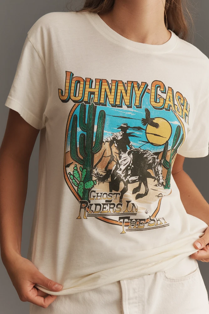 Letluv Johnny Cash Tour Graphic Tee