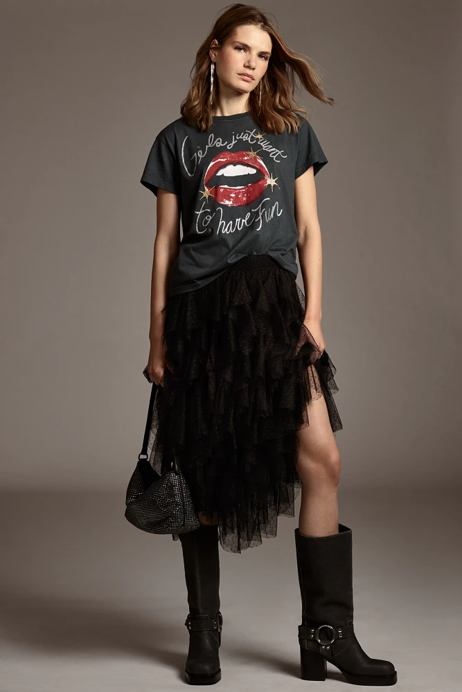 Letluv Have Fun Short-Sleeve Graphic Tee